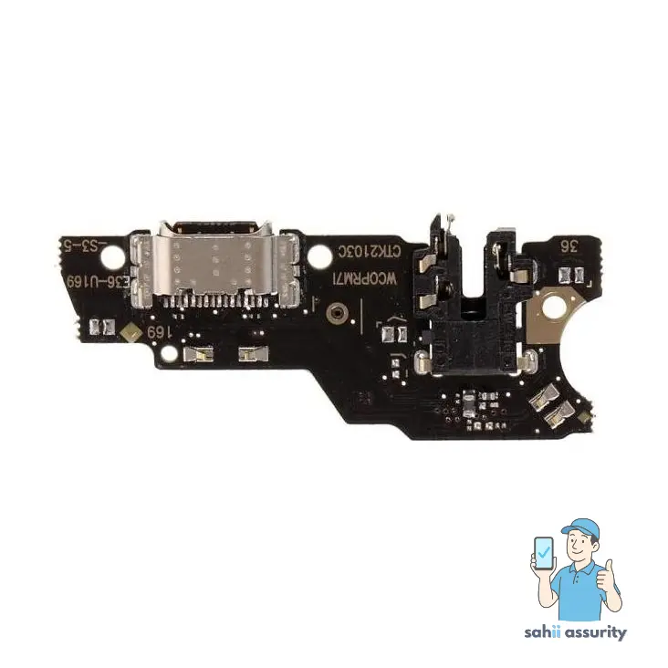 Charging Connector Flex / PCB Board for Realme 7i thumbnail